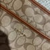 Coach Beige/Multicolor Pebble Leather/Smooth Leather Crossbody