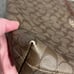 Coach Beige/Multicolor Pebble Leather/Smooth Leather Crossbody