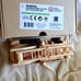 PlanToys Modern Classic Natural Rubber Wood Fire Truck 6122