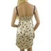 Luxury Designer Yumi Kim Vintage Pale Golden Sweetheart Mini Shift Dress