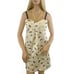 Luxury Designer Yumi Kim Vintage Pale Golden Sweetheart Mini Shift Dress