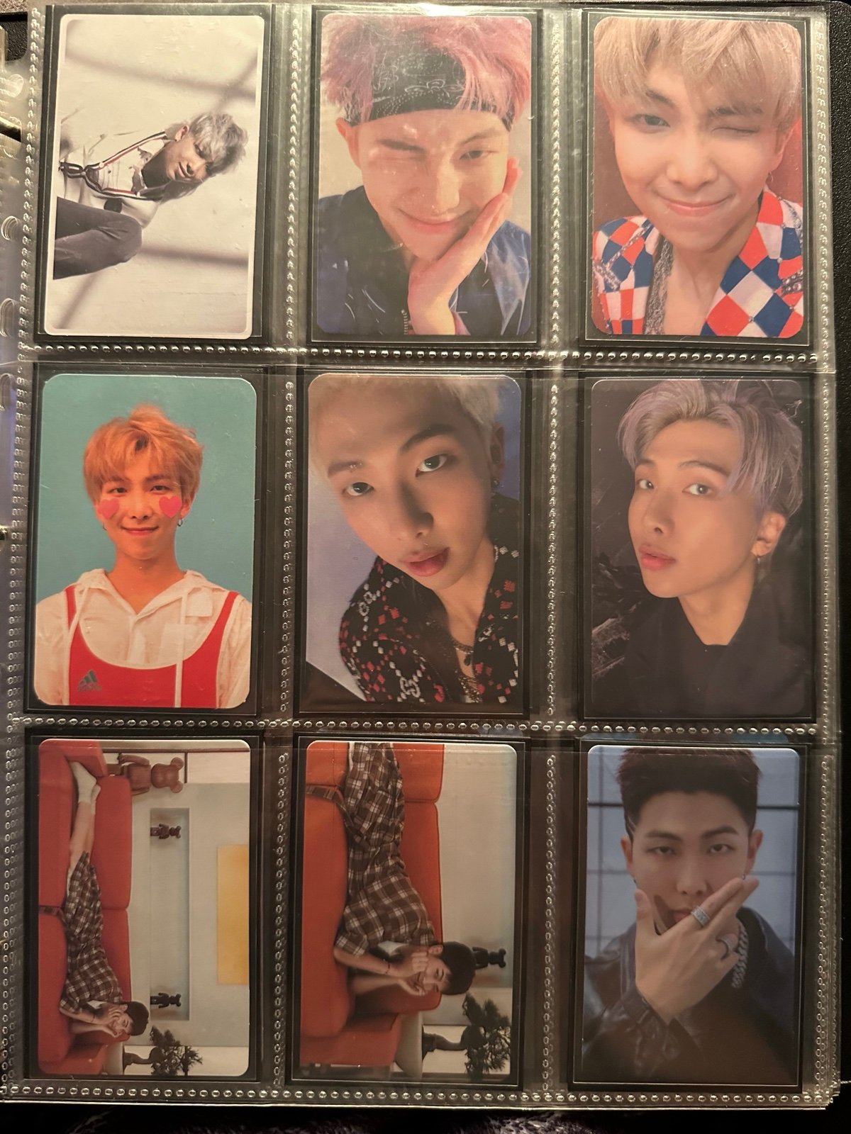 namjoon misc photocards
