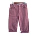 New Agolde Los Angeles Premium Women Denim Button Fly High Rise Capri Jeans 27