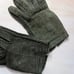 Cashmere Lined Suede Textured Leather Winter Gloves