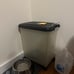 USA Airtight Dog Food Storage Container Black