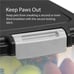 USA Airtight Dog Food Storage Container Black