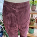 i.e. relaxed mixed berry suede leather pants size 12