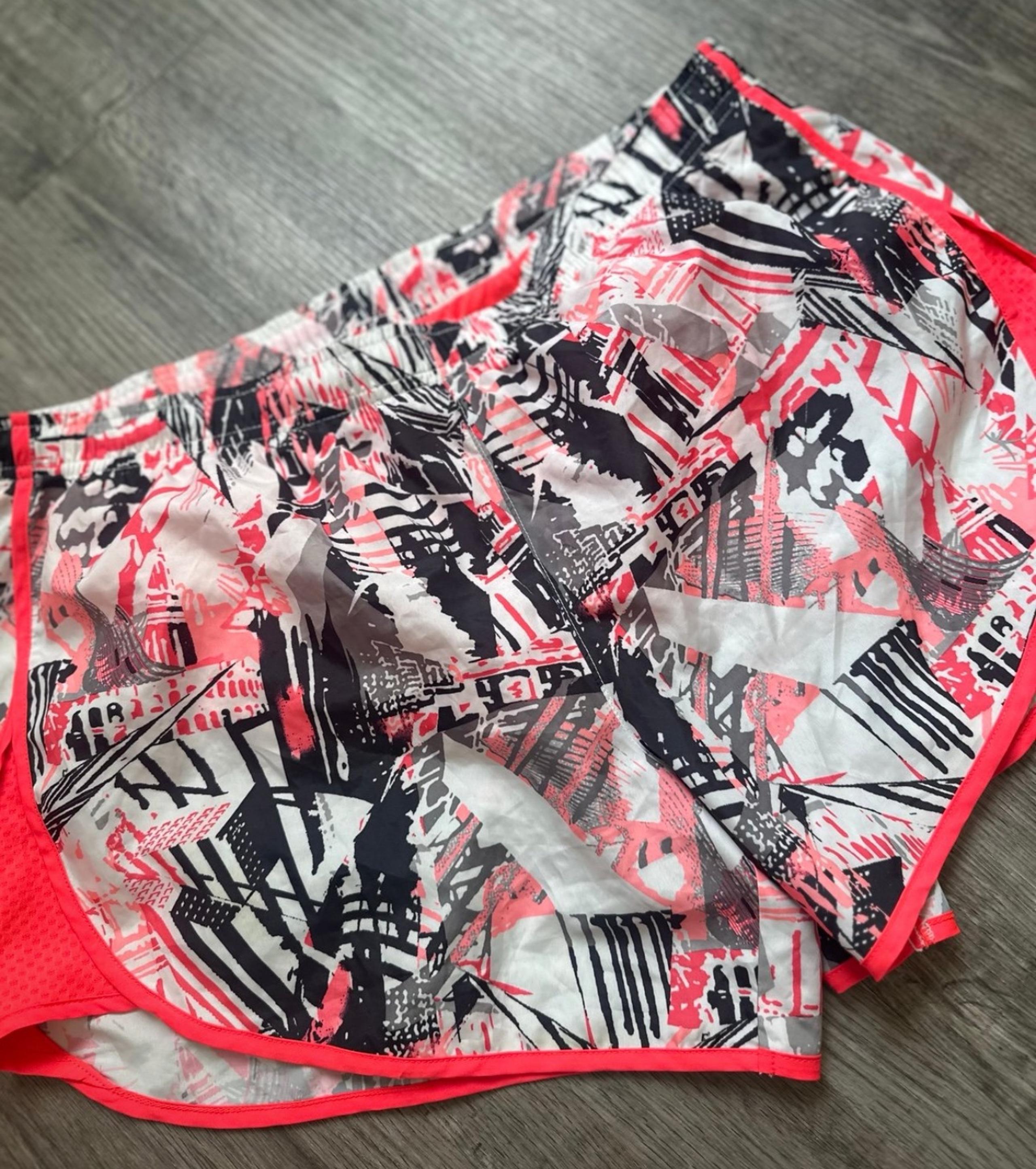 DANSKIN NOW WOMEN CASUAL LOUNGE PINK SHORTS SPORTY BASKETBALL LARGE L