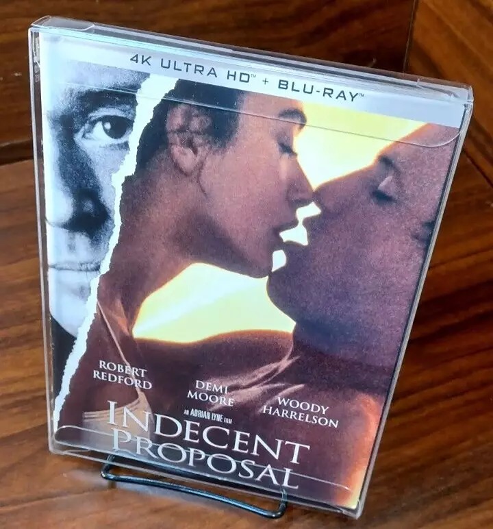Indecent Proposal [4K] Collector Slipcover w/PROTECTIVE SLEEVE-NEW-Free S&H!