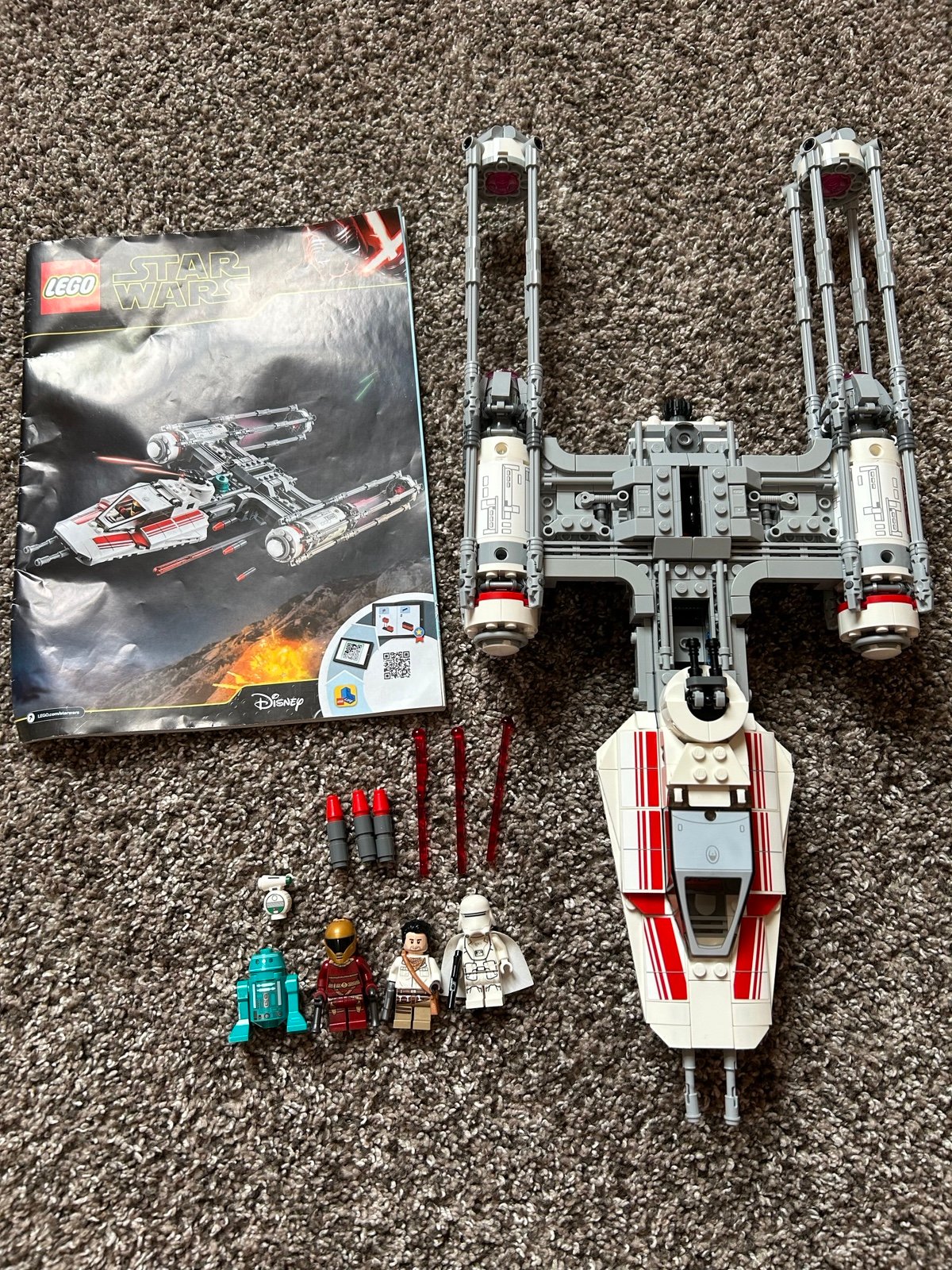 LEGO Star Wars: Resistance Y-Wing Starfighter