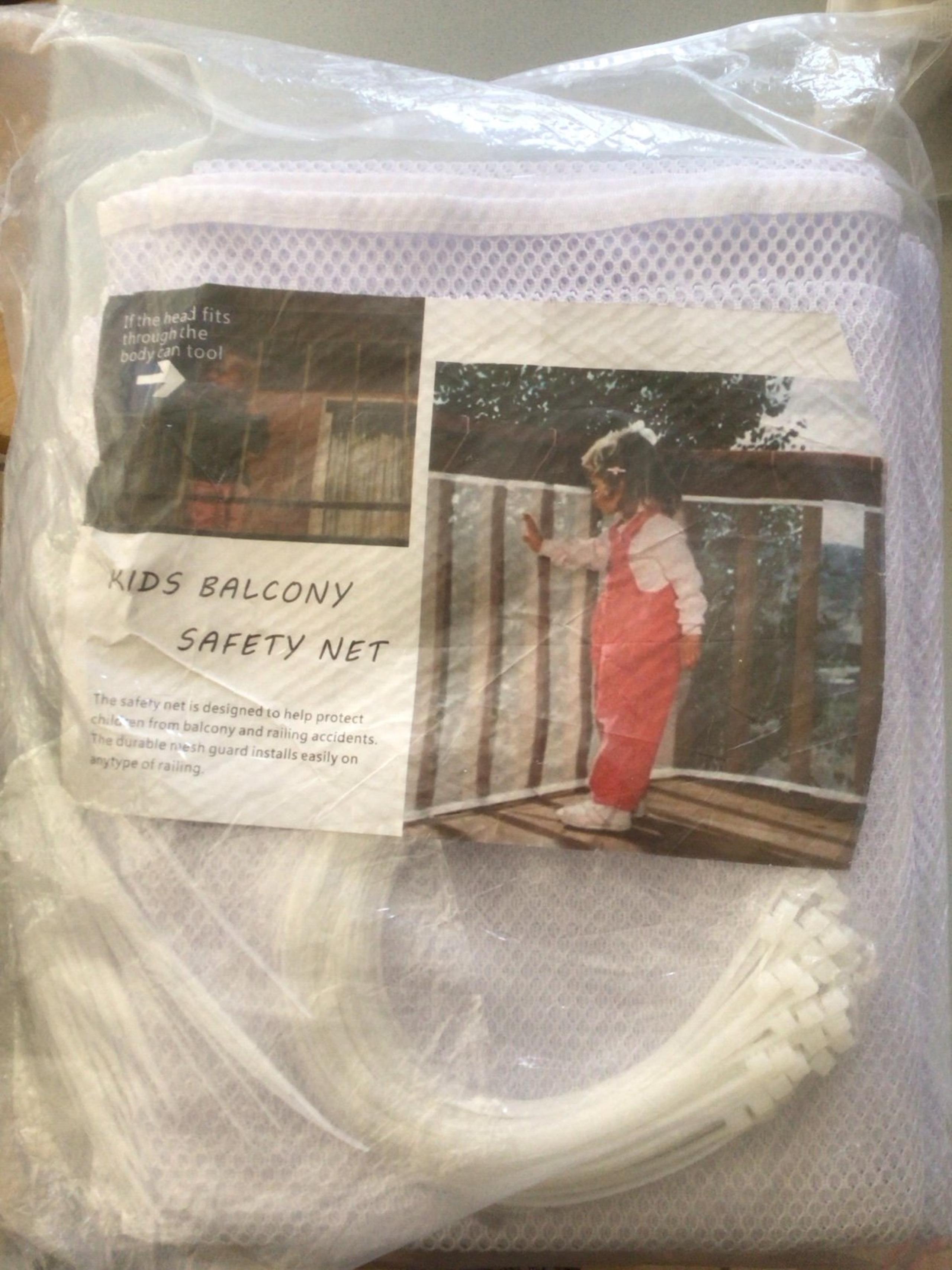 Kids balcony, safety, netting new