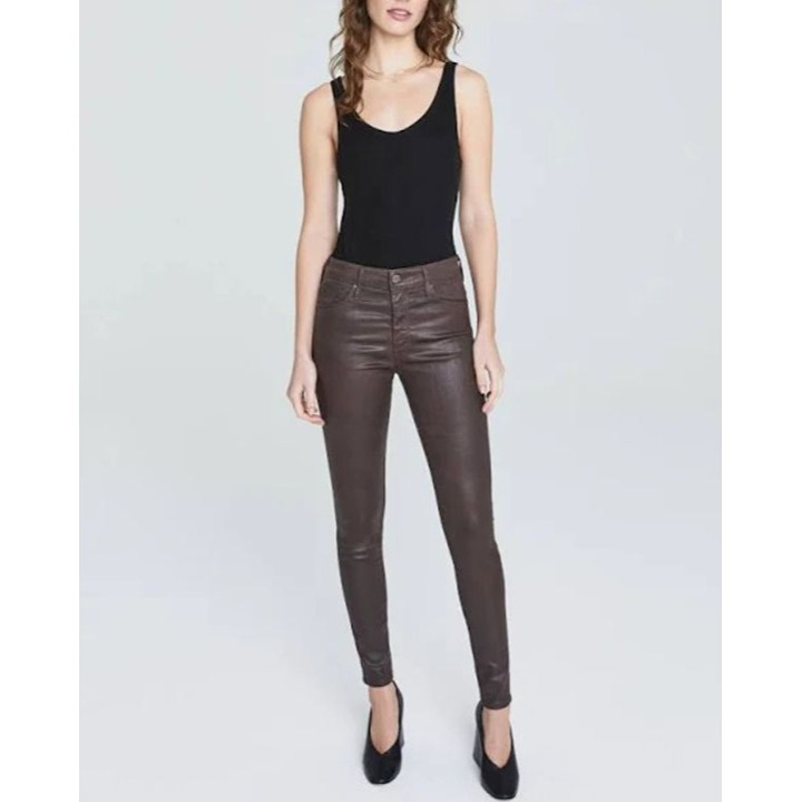 AG Adriano Goldschmied Women's Farrah High-Rise Skinny Fit Ankle Pant 26R
