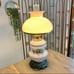 Vtg Milk Glass Hobnail Hurricane Lamp