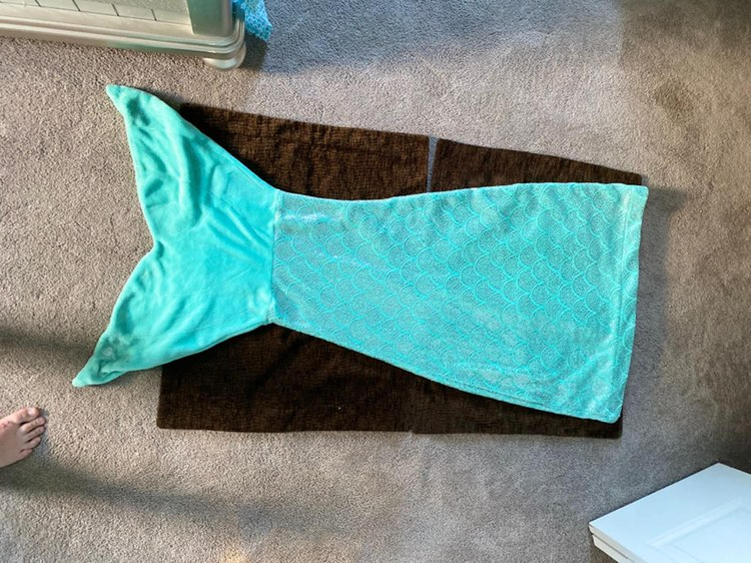 Justice mermaid blanket
