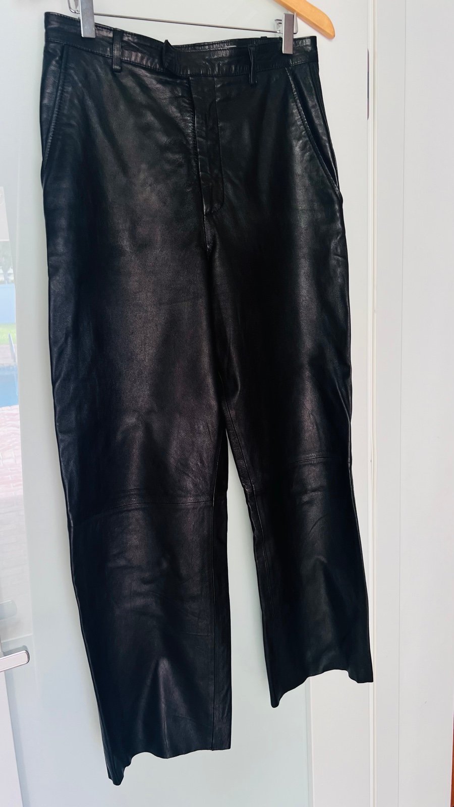 Zara leather pants, size M