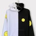 NEW By Samii Ryan Smiley Color Block Hoodie Size Small