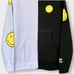NEW By Samii Ryan Smiley Color Block Hoodie Size Small