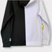 NEW By Samii Ryan Smiley Color Block Hoodie Size Small