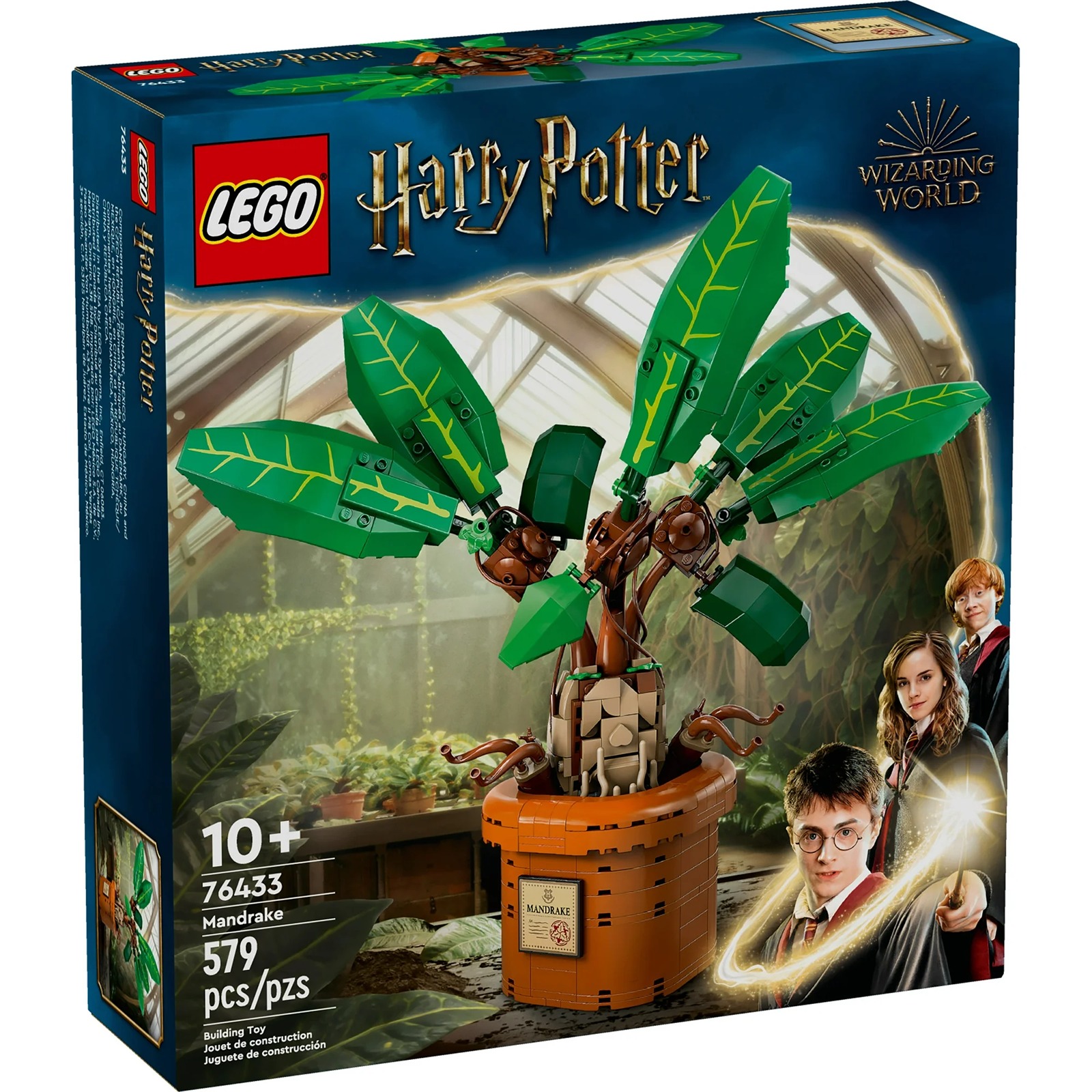 LEGO 76433 Harry Potter Mandrake Figure & Pot Plant Toy