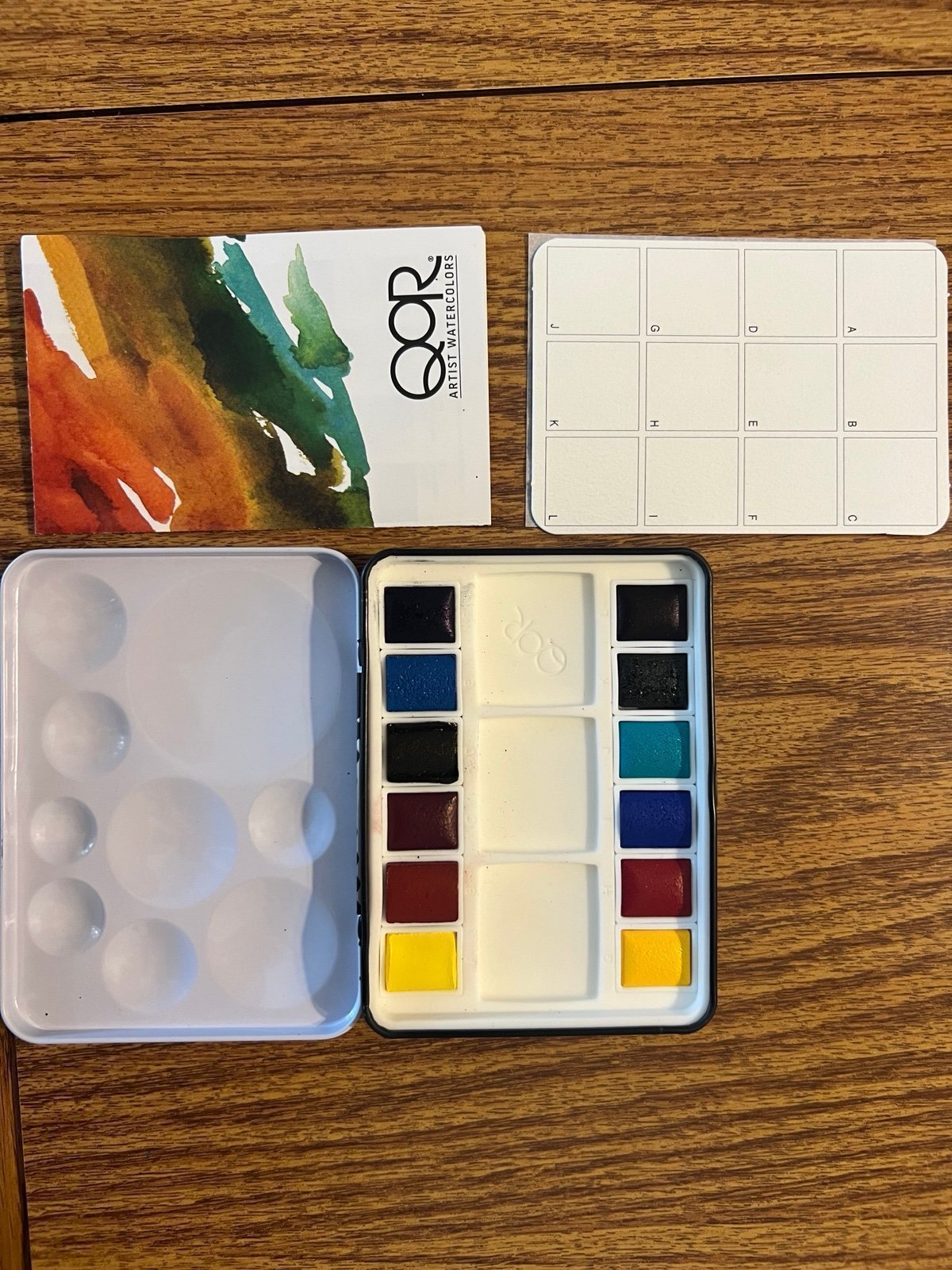 Qor 12 half pan set NEW