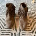 J. Adams Bree Suede Fridge Western Boot Taupe 10