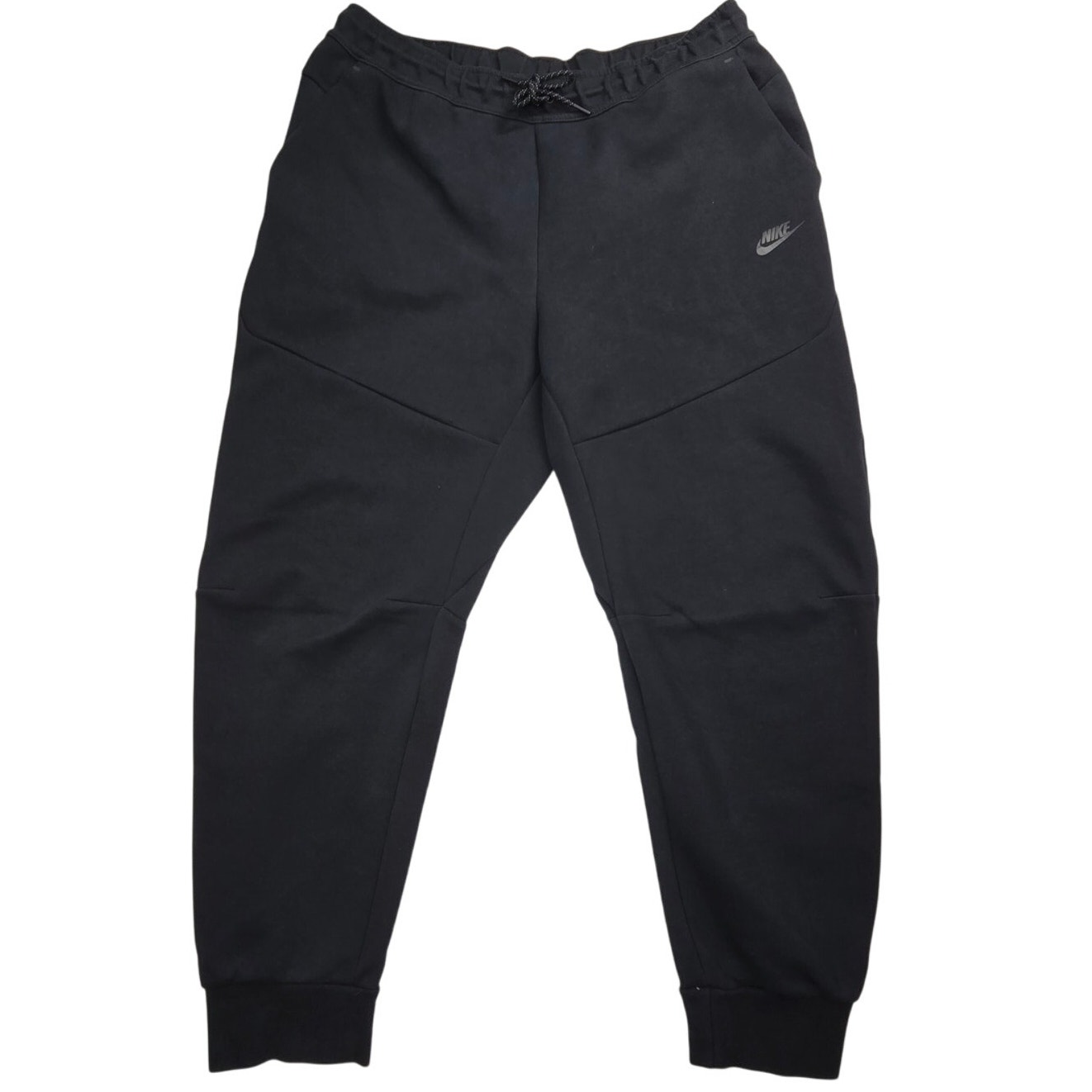 Nike Joggers 2XL Black Tech Fleece Pants Athleisure Gym Run (35x27) CU4495-010
