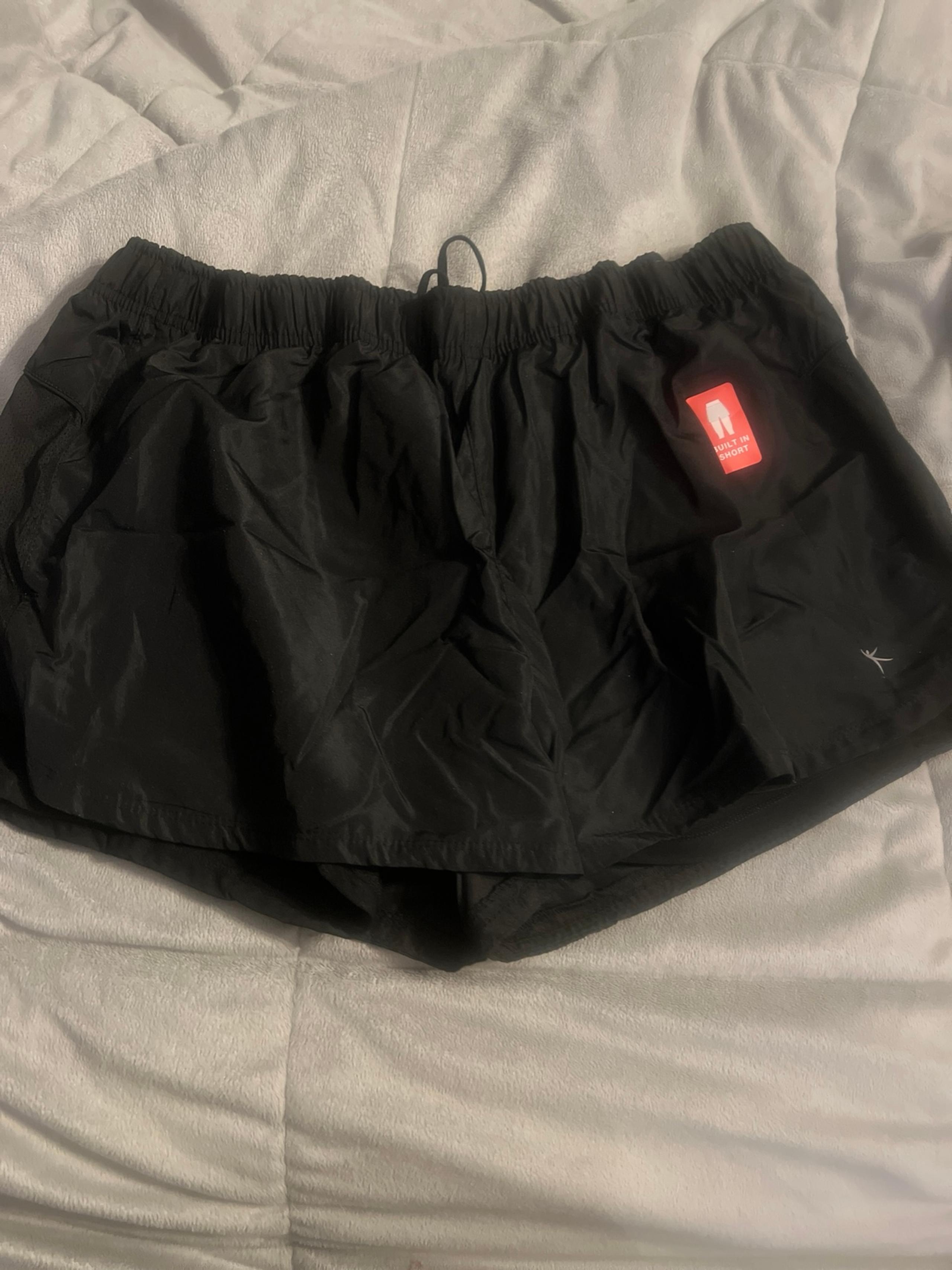 Danskin Now Black Shorts Women Size XXL Brand New