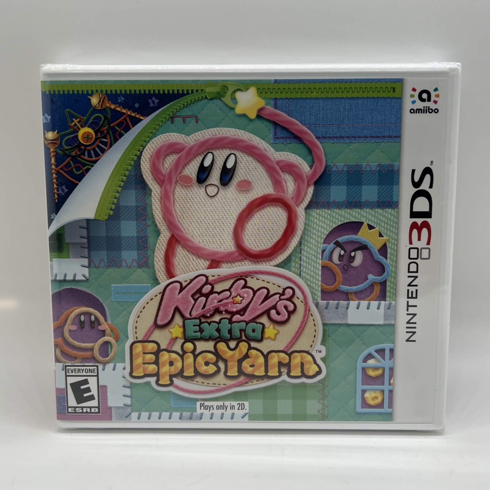 Kirby's Extra Epic Yarn (Nintendo 3DS, 2019) (Brand New/Sealed) RARE! FAST SHIP!