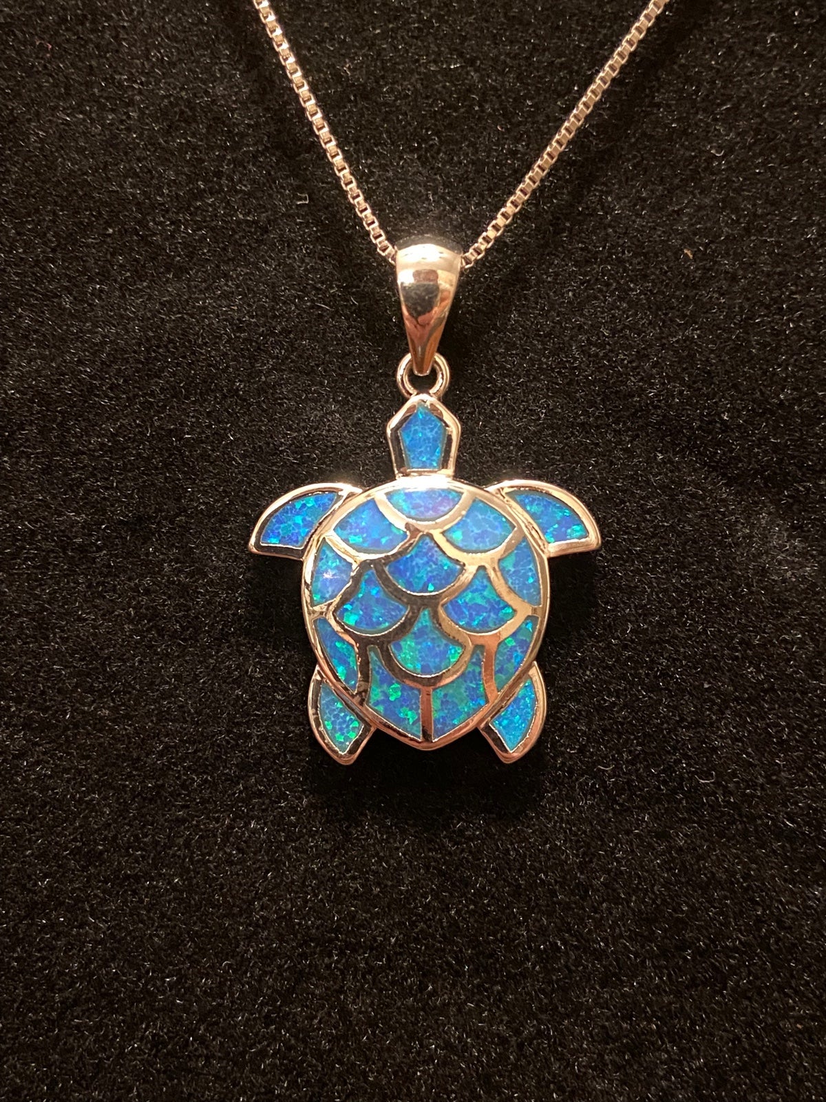 very popular and silver sterling opal necklace turtle Women very popular and silver sterling opal necklace turtle Women