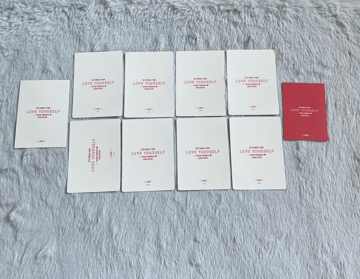 J-Hope LY SY Japan Edition PC Set