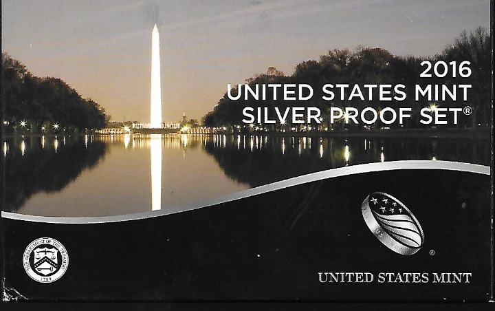 2016 U.S MINT SILVER PROOF SET R. REAGAN