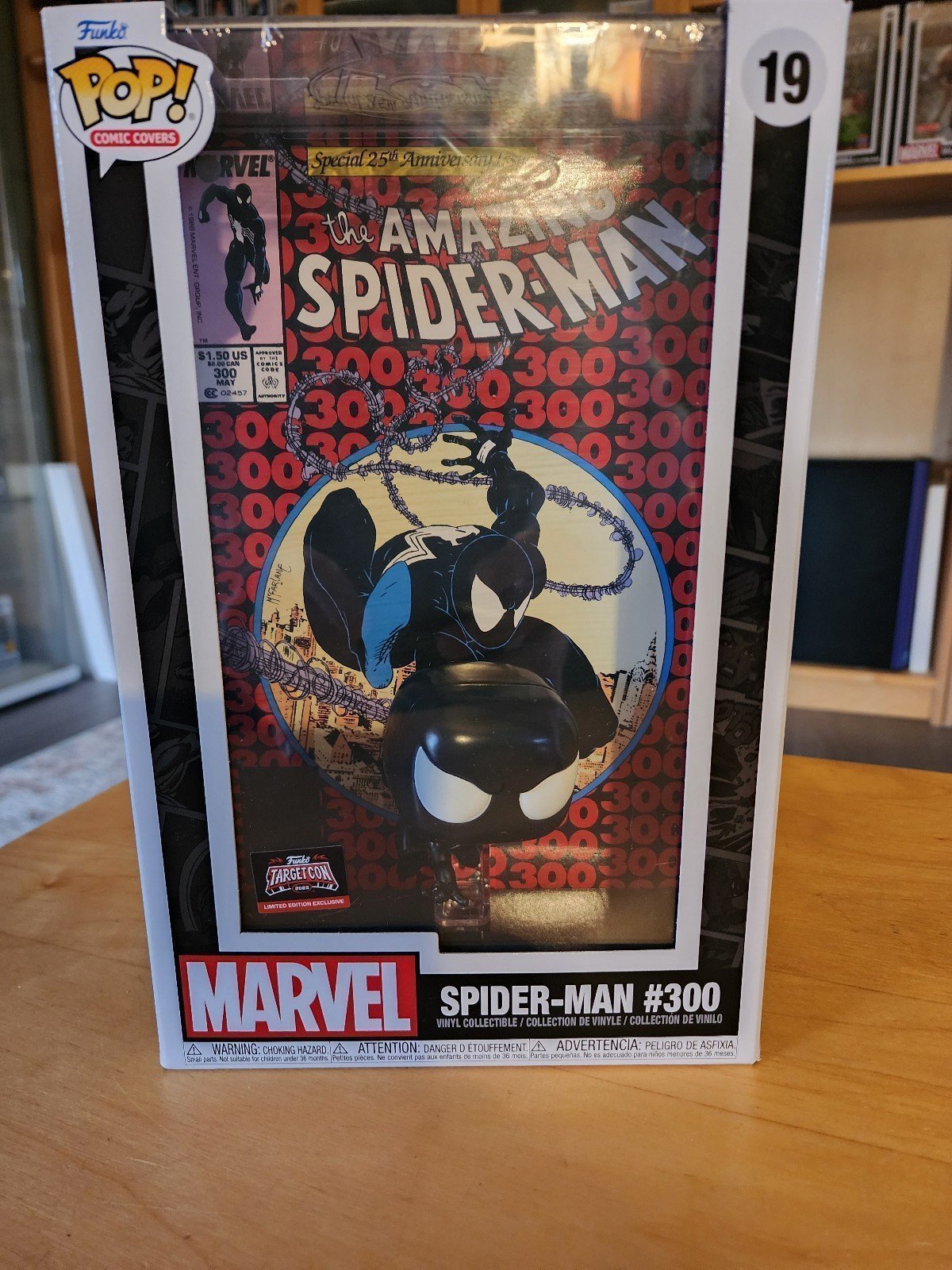 Funko Pop! Comic Cover #19 - Spider-Man #300 - TargetCon Exclusive