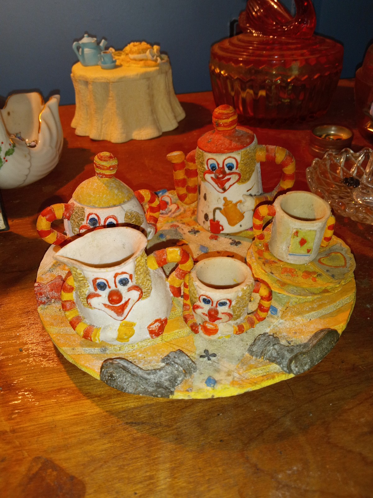 Vintage Alice in Wonderland mini Teaset