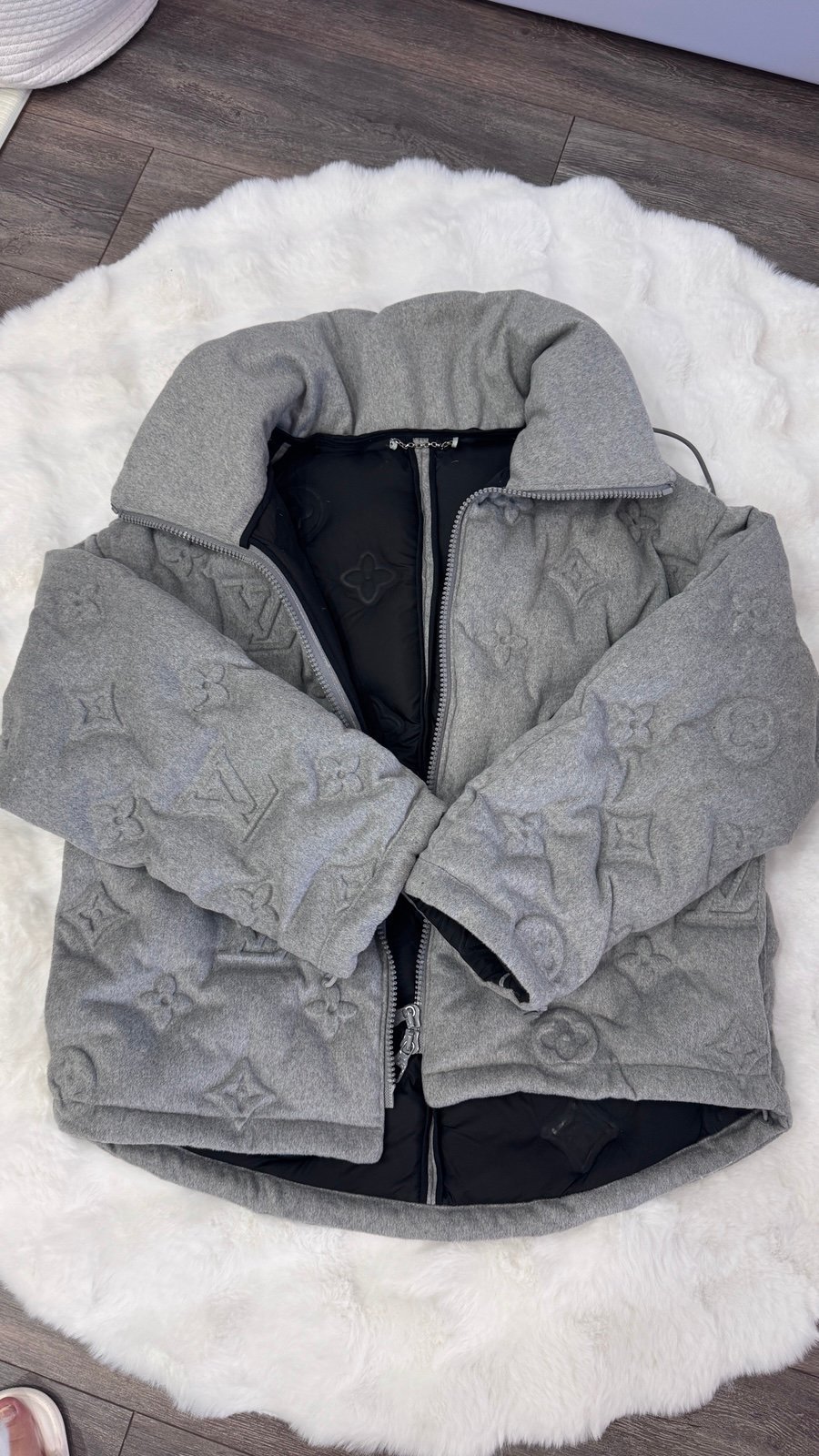 Louis * Vuitton down jacket oversized Size:44