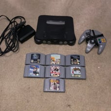 Nintendo 64 Bundle w/ Seven Games