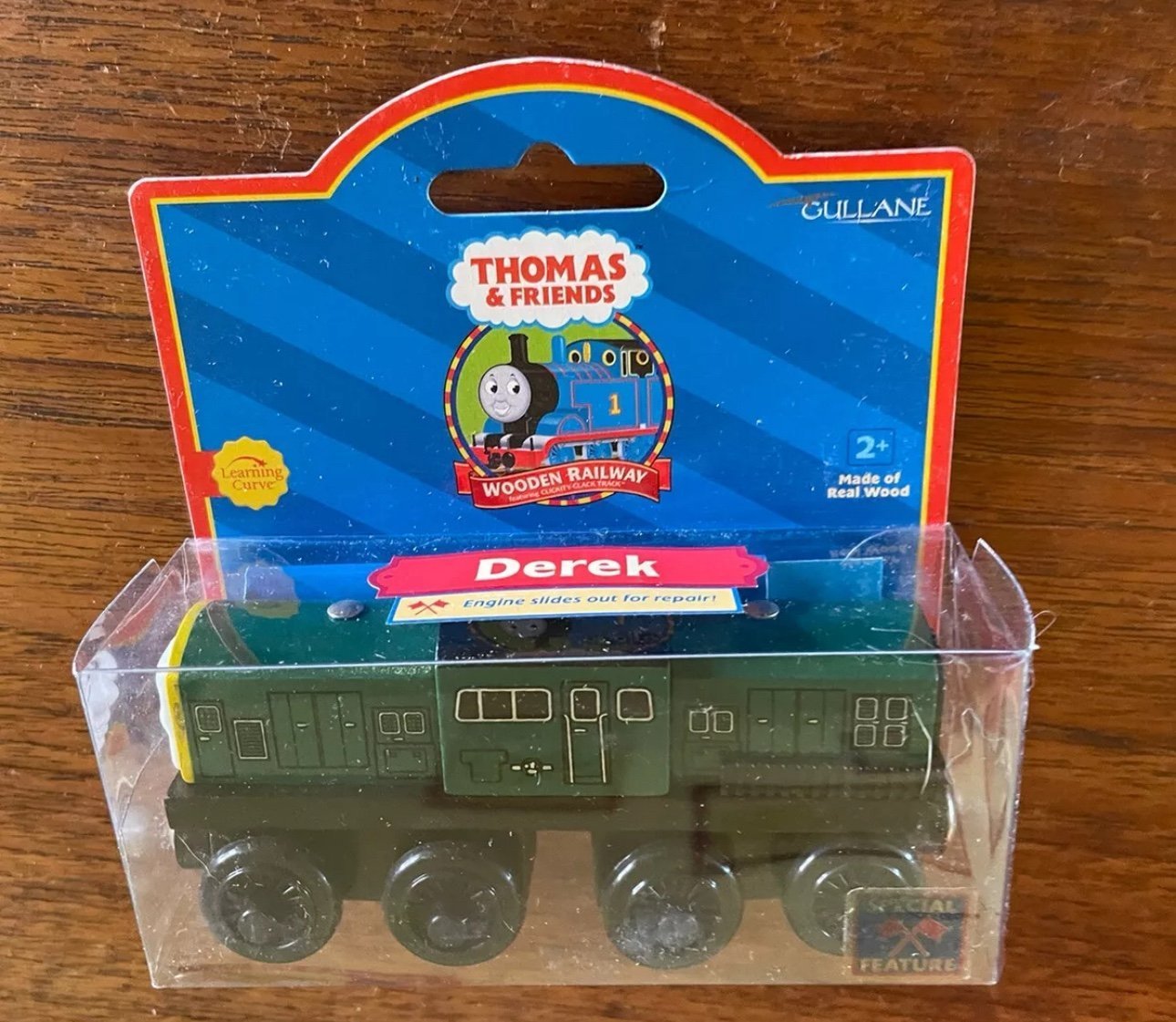 2001 Learning Curve Wooden Thomas Train Derek! New!