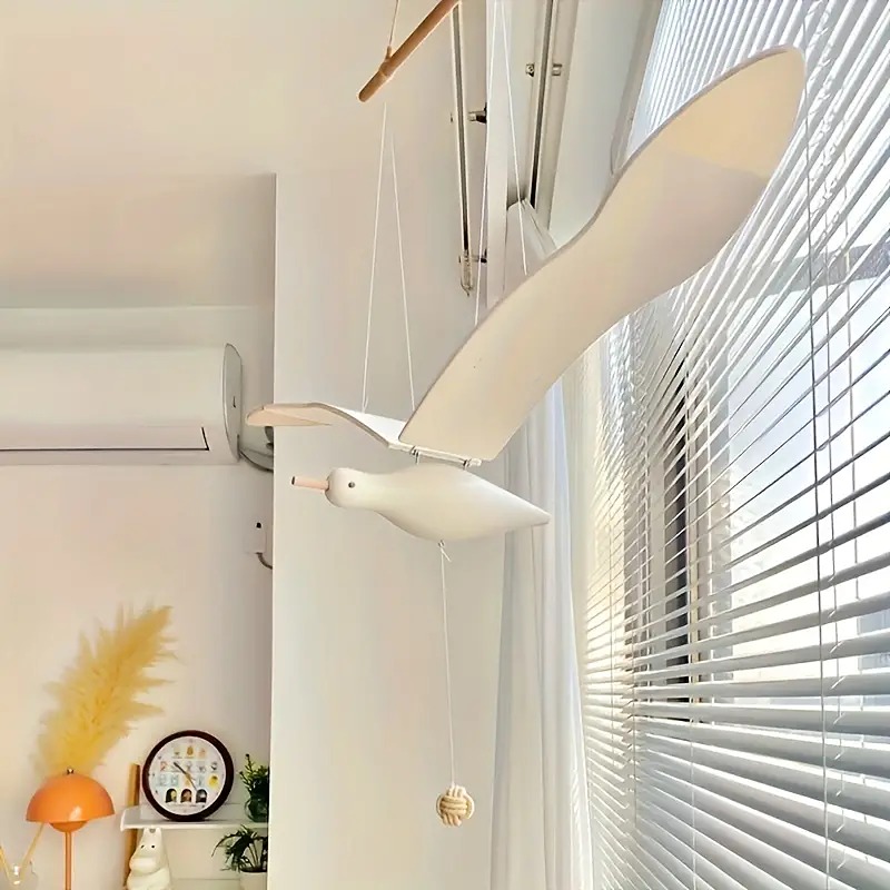 Flying Seagulls, Healing Hanging Decorations In The Air, Creative Ceiling Decora