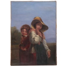 Oil on Canvas after Richard Rothwell