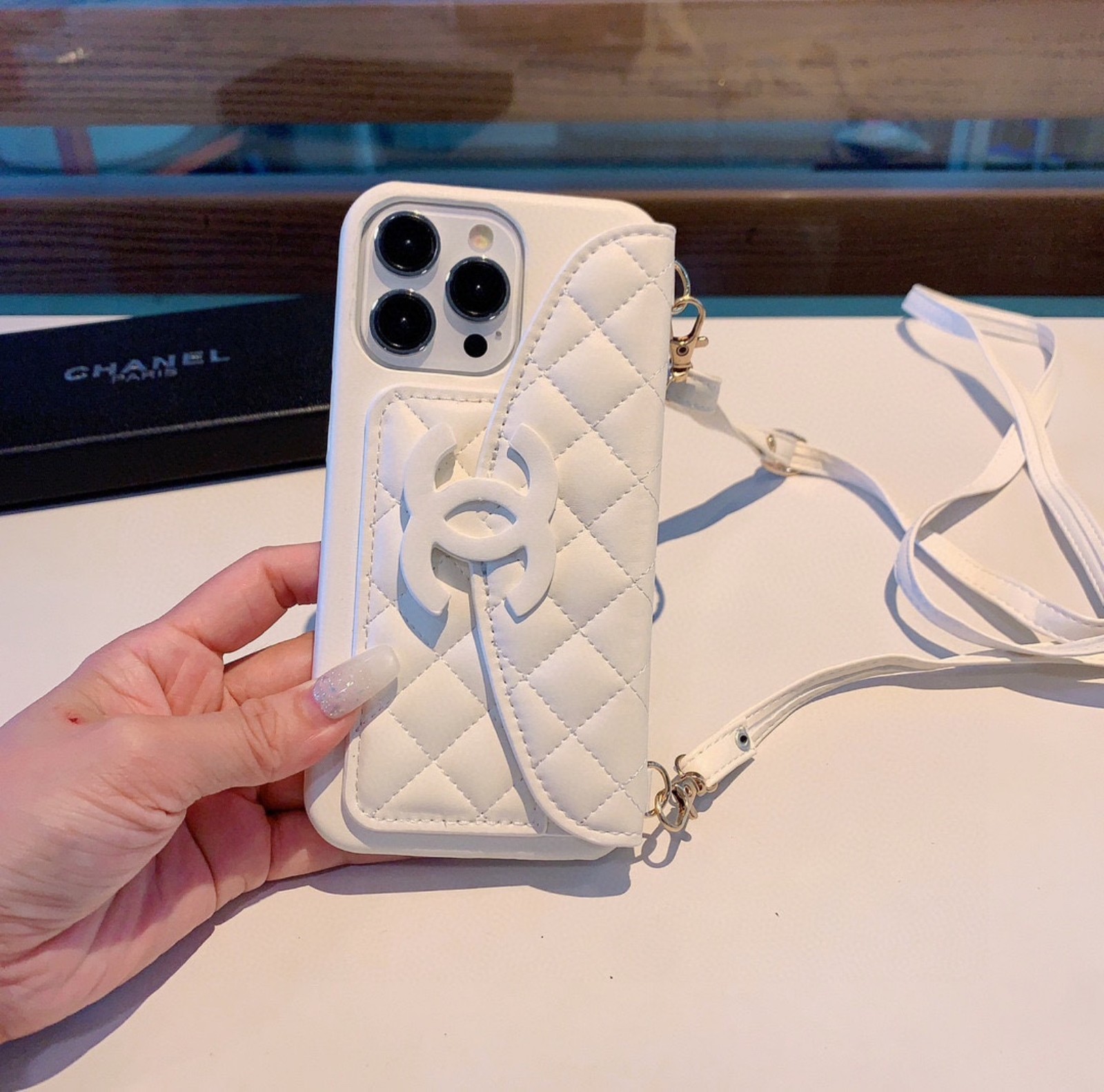 White phone case