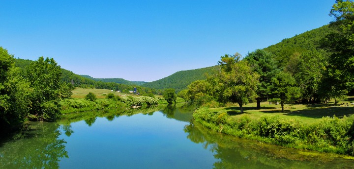 Canisteo River at Adrian Bridge