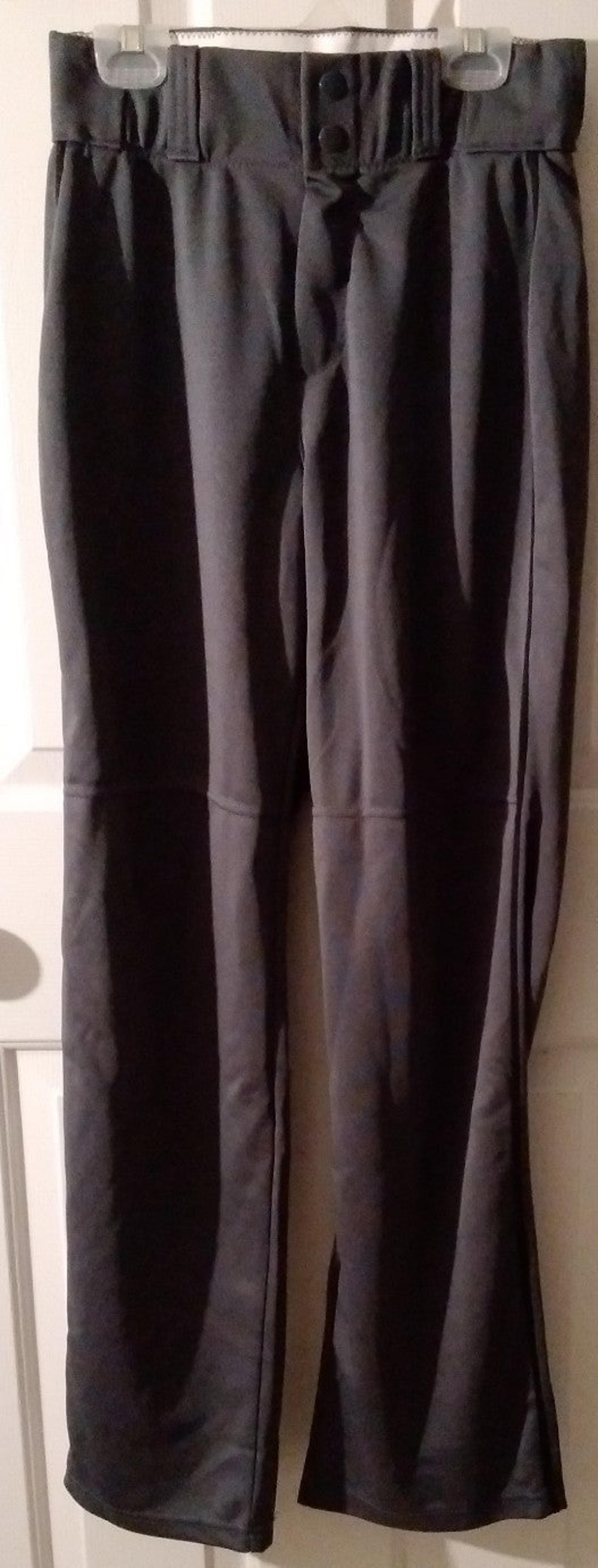 Alleson Men's baseball pants charcoal gray size small