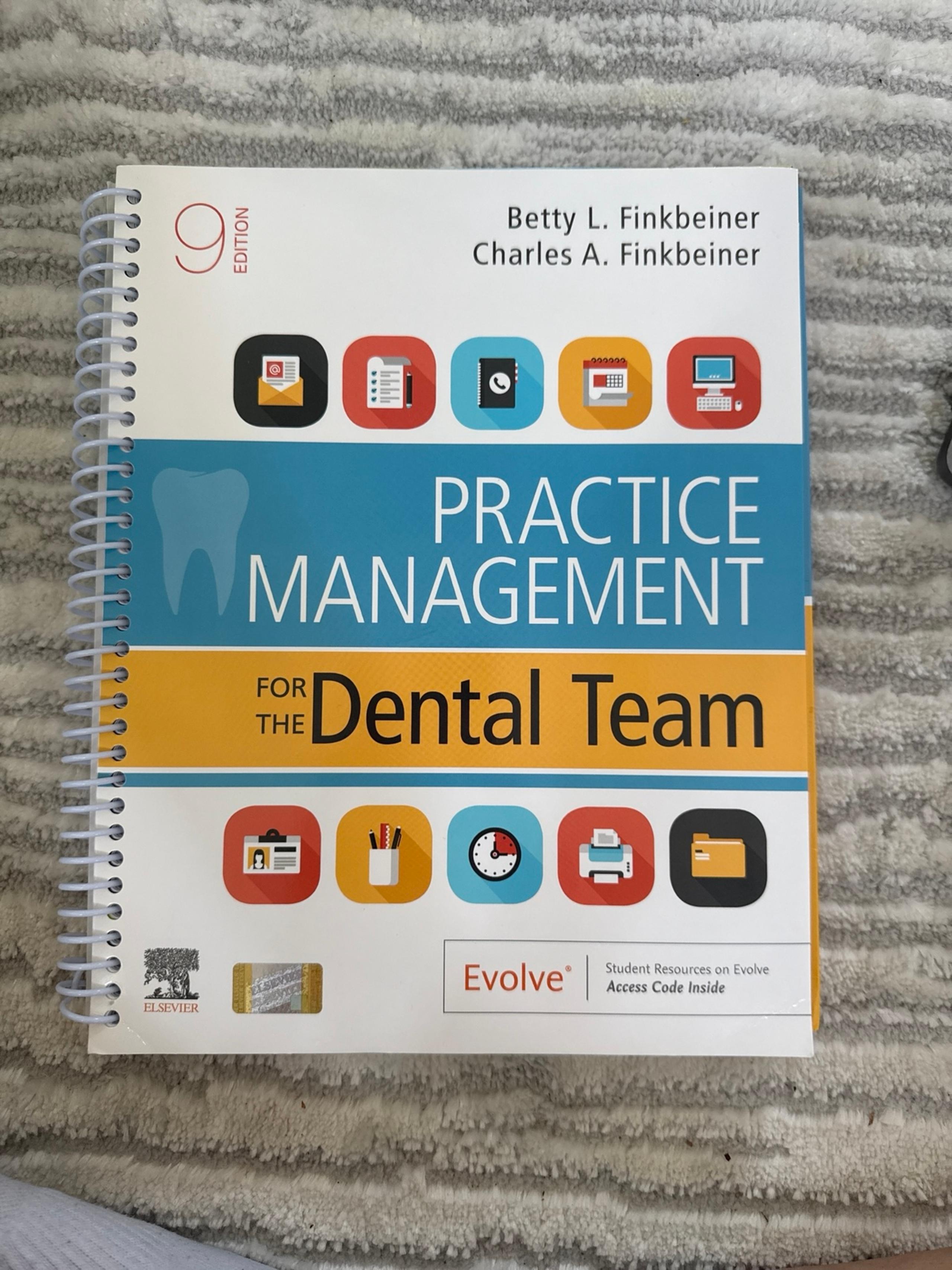 Practice Management for the Dental Team 9th Edition
