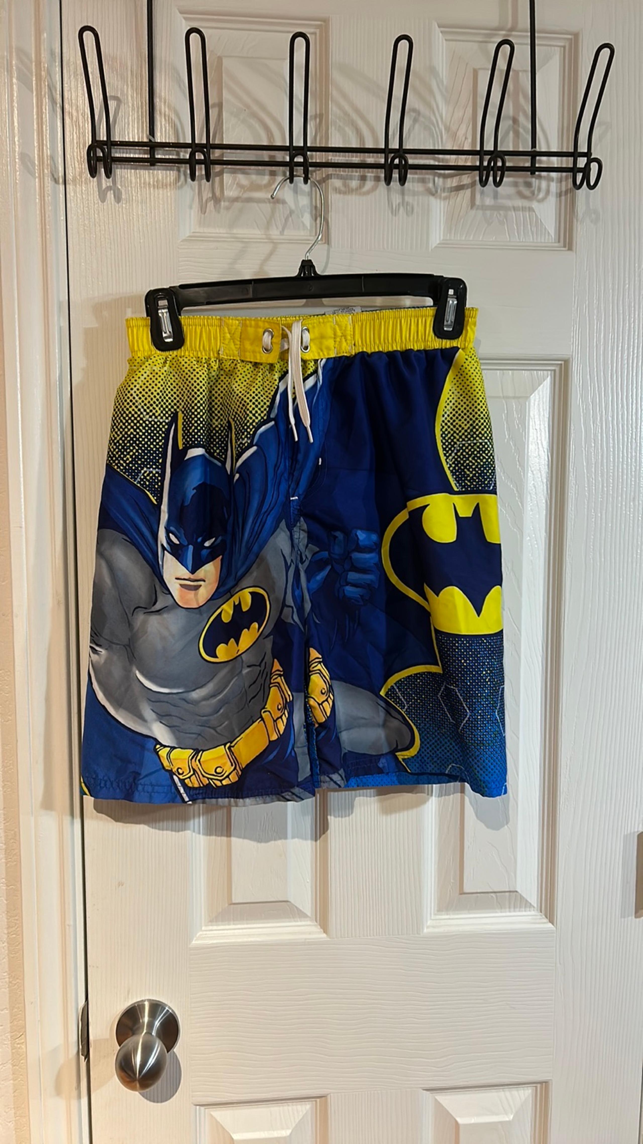 Batman size boys 10/12 swim suit