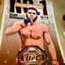 Islam Makhachev Plush Throw Blanket UFC Boxing “Pound For Pound” 60”x78” NEW