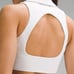 Lululemon Collared Tennis Longline Bra size 8 White WHT