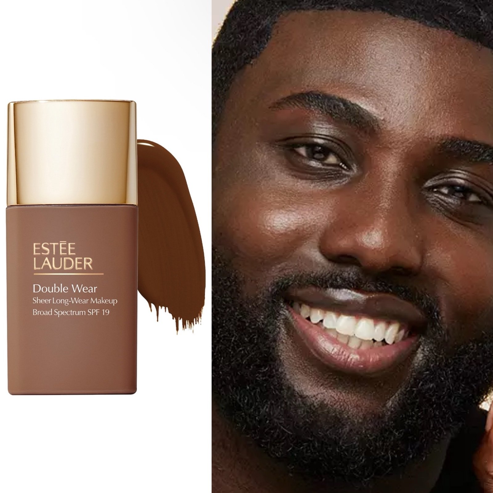 NEW ESTÉE LAUDER Double Wear Sheer Long-Wear Makeup SPF 19 - 7W1 Deep Spice