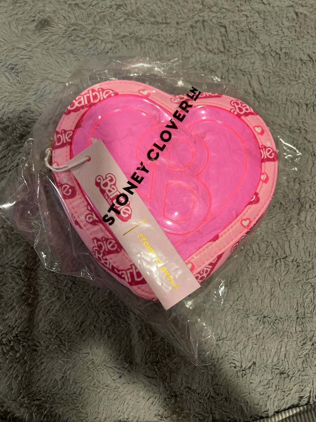 Stoney Clover Barbie heart pouch