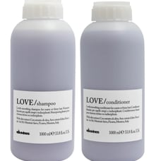 Davines LOVE Smoothing Shampoo and Conditioner 1000ml Pro Duo