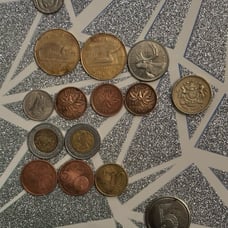 Foreign coins