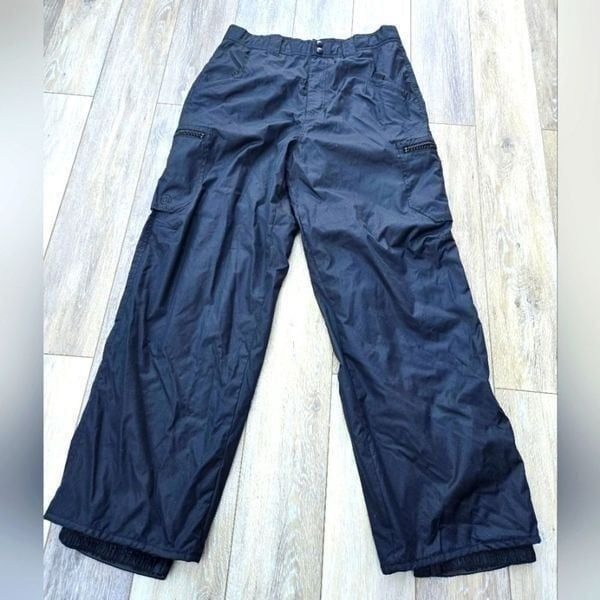Men's Airwalk snowboard cargo ski pants black size large